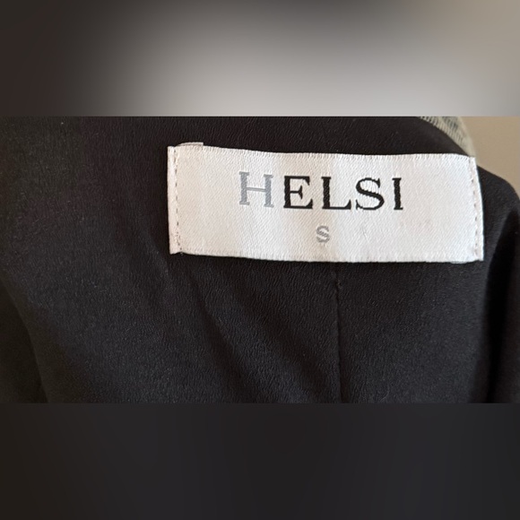 HELSI- Clara Plunge Black Lace Sheath Dress - Picture 6 of 6